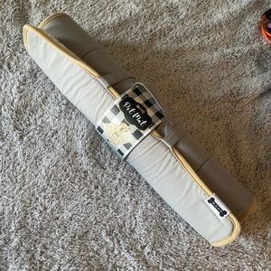 WOOF: Memory Foam Sherpa Pet Travel Mat/Bed Large - 39”x27” (NWT)